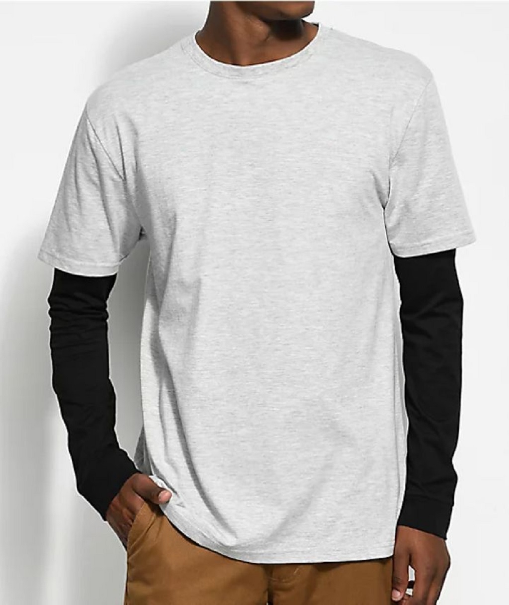 The Casual Look – Long-sleeves under the T-shirt
